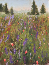 View Through the Grasses